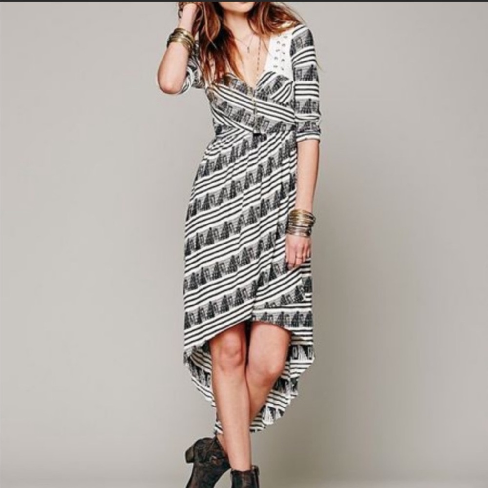 Free People New Romantics high low maxi dress